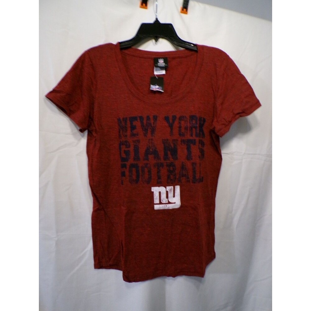 Team Apparel Women's Giants Scoop Neck T-Shirt L Red
